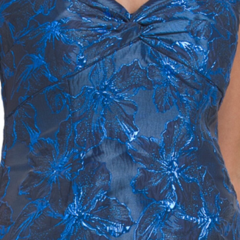 RENE BY RENE RUIZ Strapless Brocade Mermaid Gown - Picture 3 of 3